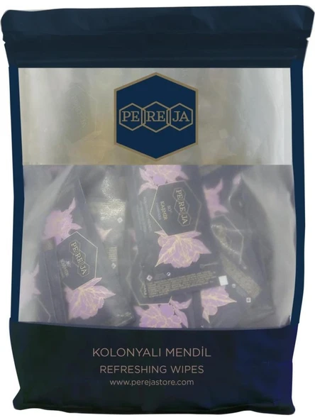 Pereja Kaşmir Kolonyalı Mendil 150'li ürün görseli 1