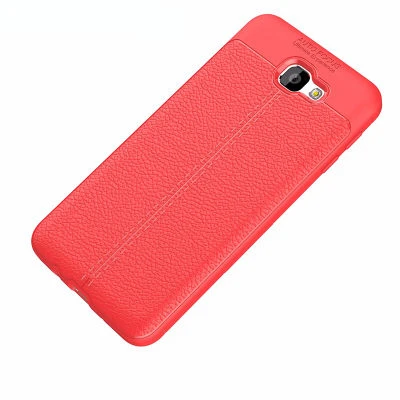 Royal Cover Samsung Galaxy J5 Prime Kılıf Deri Görünümlü Yüksek Kaliteli Premium Silikon Kapak RCV/Niss - 1