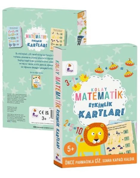 Kolay Matematik Etkinlik Kartları ürün görseli