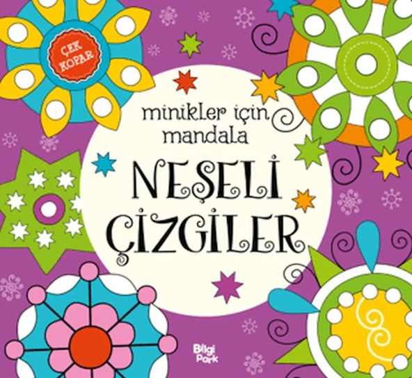 Minikler İçin Mandala - Neşeli Çizgiler ürün görseli