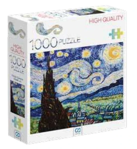 Yıldızlı Gece Puzzle 1000 ürün görseli
