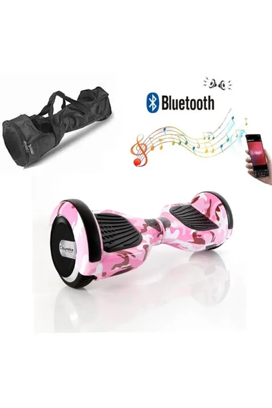 Elektrikli Kaykay Full Ledli Hoverboard Bluetooth Hoparlörlü 6.5 Inch D05 - 2