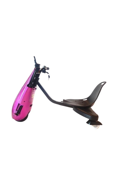 SmartStore Drift Car Elektrikli Kaykay Hoverboard Dirift Kar Cart Kart Scooter Bluetooth - PEMBE - 2