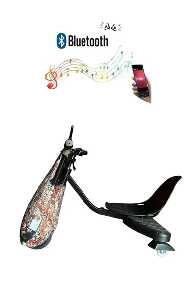 Citymate Drift Car Elektrikli Kaykay Bluetooth Dirift Kar Hoverboard Scooter Ledli Bluetoothlu D07 - 2