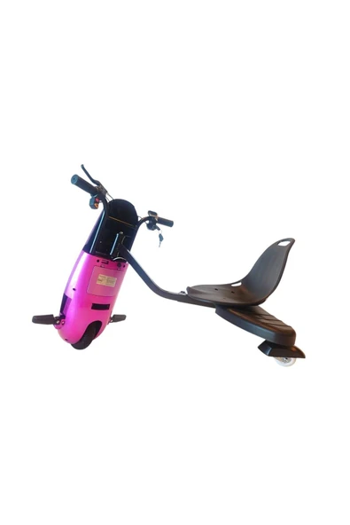 SmartStore Drift Car Elektrikli Kaykay Hoverboard Dirift Kar Cart Kart Scooter Bluetooth - PEMBE - 6