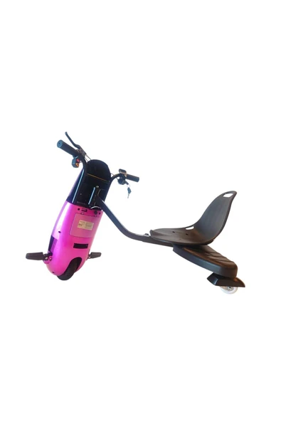 SmartStore Drift Car Elektrikli Kaykay Hoverboard Dirift Kar Cart Kart Scooter Bluetooth - PEMBE - 3