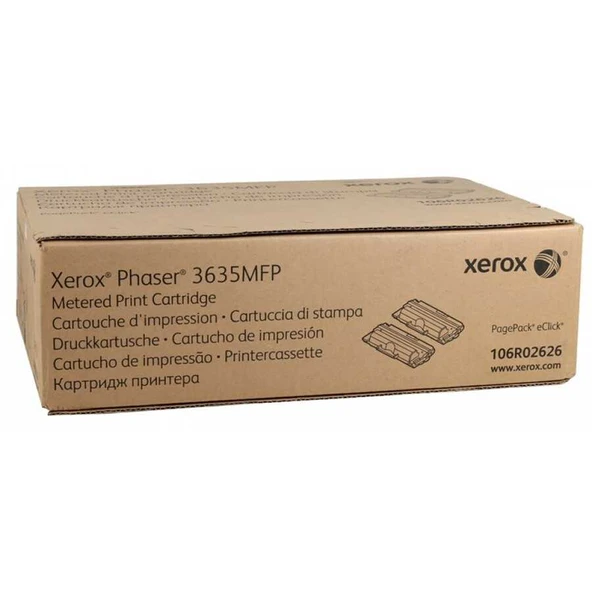 Xerox Phaser 3635-106R02626 Orijinal Toner İkili Paket ürün görseli