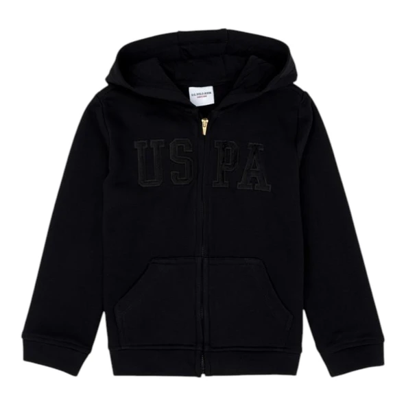 Çocuk Fermuarlı Basic Sweatshirt ürün görseli