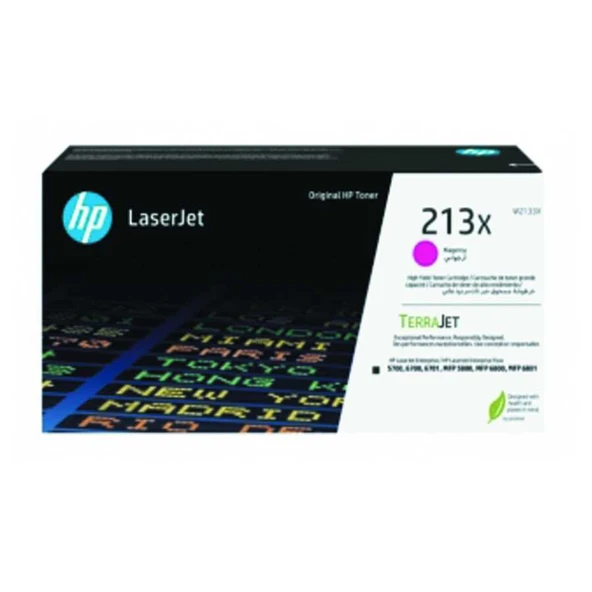 Hp 213X-W2133X Kırmızı Yüksek Kapasiteli Orijinal Toner ürün görseli
