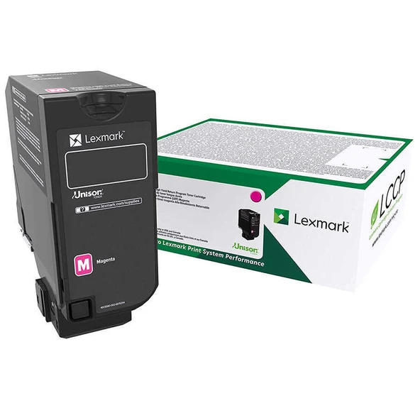 Lexmark CS727-75B50M0 Kırmızı Orijinal Toner - Resim 2