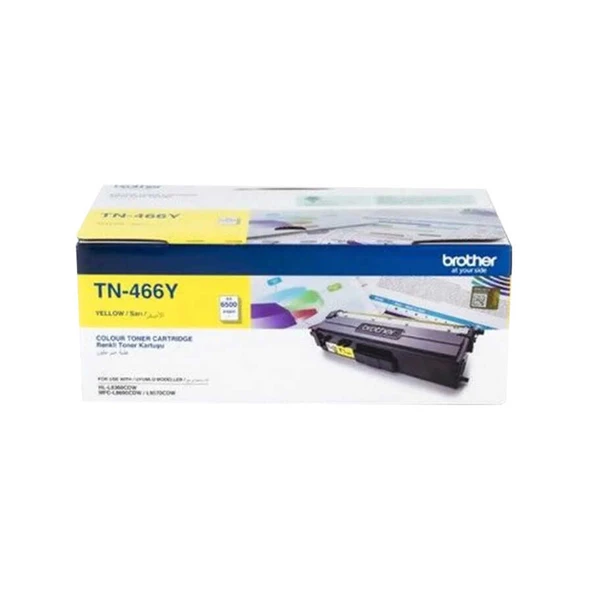 Brother TN-466 Sarı Yüksek Kapasiteli Orijinal Toner ürün görseli