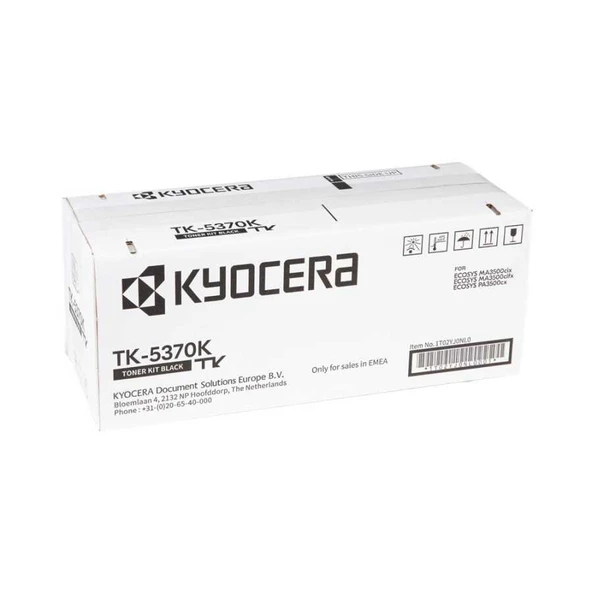 Kyocera TK-5370-1T02YJ0NL0 Siyah Yüksek Kapasiteli Orijinal Toner - Resim 2