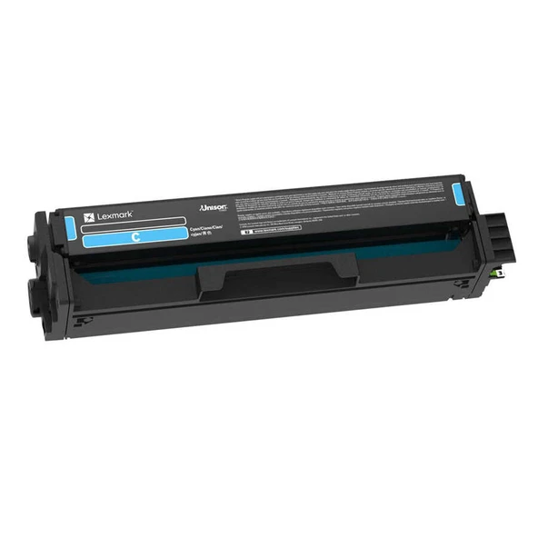 Lexmark C3326-C335HC0 Mavi Yüksek Kapasiteli Orijinal Toner - Resim 2