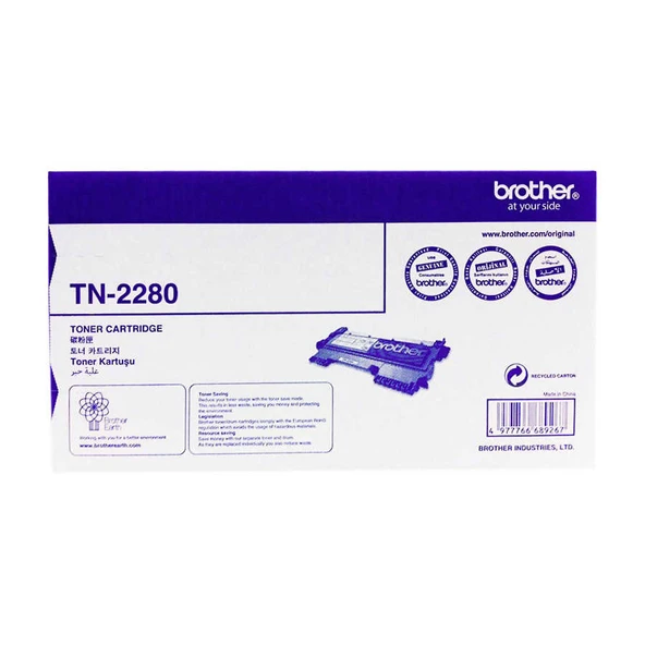 Brother TN-2280 Yüksek Kapasiteli Orijinal Toner ürün görseli