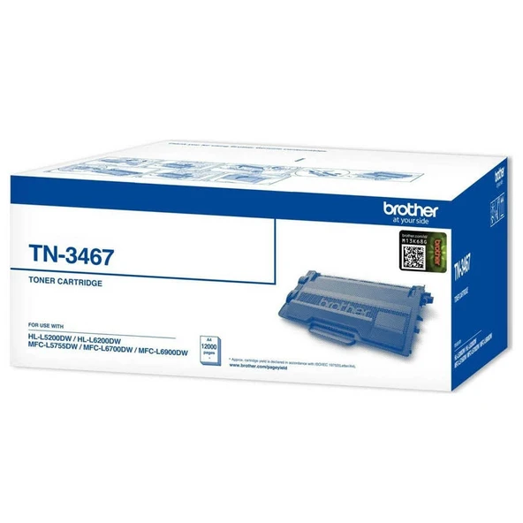 Brother TN-3467 Yüksek Kapasiteli Orijinal Toner ürün görseli
