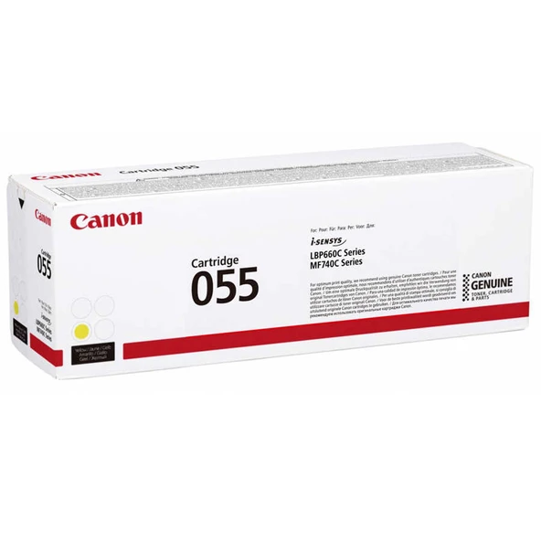Canon CRG-055-3013C002 Sarı Orijinal Toner ürün görseli