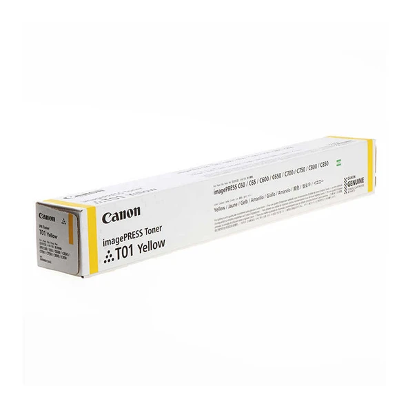 Canon T01-8069B001 Sarı Orijinal Toner ürün görseli