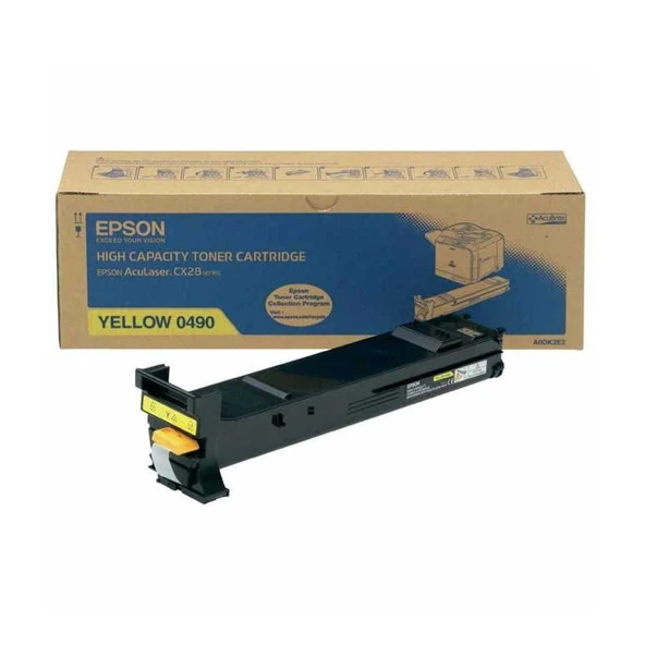 Epson CX-28-C13S050490 Sarı Orijinal Toner - Resim 2