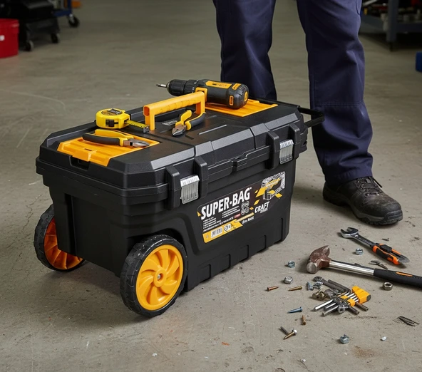 Süper Bag ASR-4024 Asrın Slim Tekerlekli Takım Çantası - Resim 2