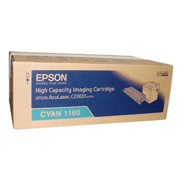 Epson C2800-C13S051160 Mavi Yüksek Kapasiteli Orijinal Toner - Resim 2