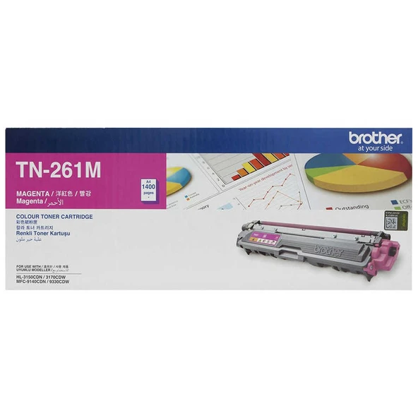 Brother TN-261 Kırmızı Orijinal Toner ürün görseli