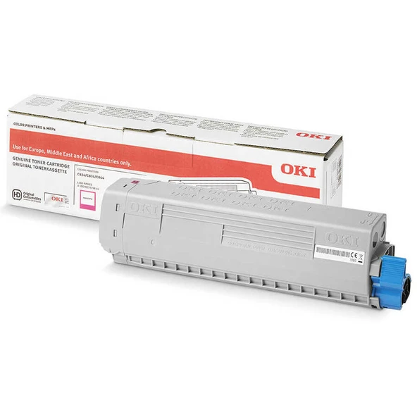 Oki C824-47095706 Kırmızı Orijinal Toner ürün görseli