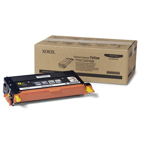 Xerox Phaser 6180-113R00733 Sarı Orijinal Toner ürün görseli 1