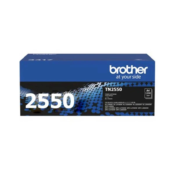 Brother TN-2550 Siyah Orijinal Toner ürün görseli