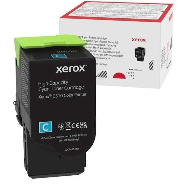 Xerox C310-C315 006R04369 Mavi Yüksek Kapasiteli Orijinal Toner ürün görseli