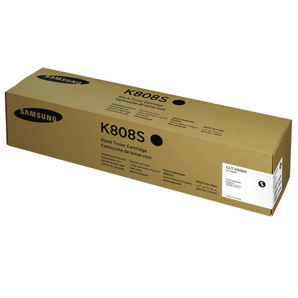 Samsung CLT-K808S-Hp SS600A Siyah Orijinal Toner - Resim 2