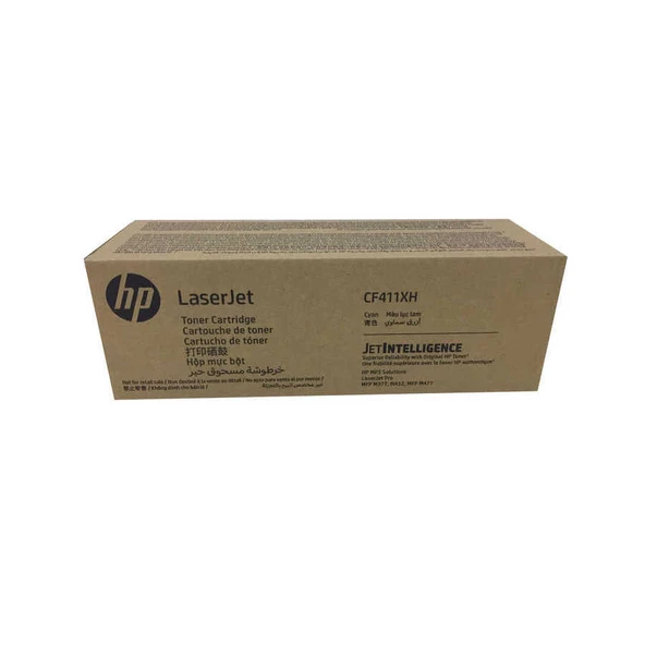 Hp 410XH-CF411XH Mavi Yüksek Kapasiteli Orijinal Toner ürün görseli