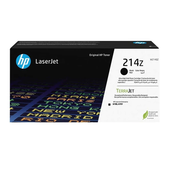 Hp 214Z-W2140Z Siyah Orijinal Toner ürün görseli