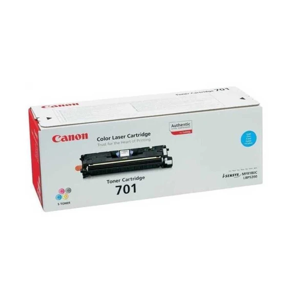 Canon CRG-701C-9286A003 Mavi Orijinal Toner - Resim 2