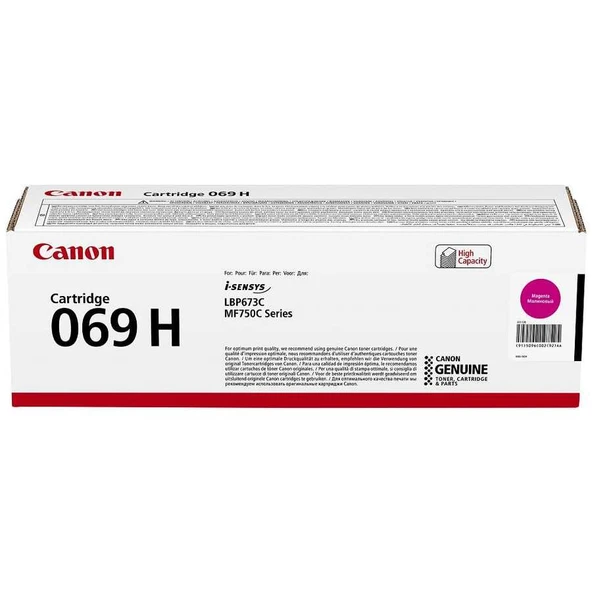 Canon Crg-069H-5096C002 Kırmızı Yüksek Kapasiteli Orijinal Toner ürün görseli