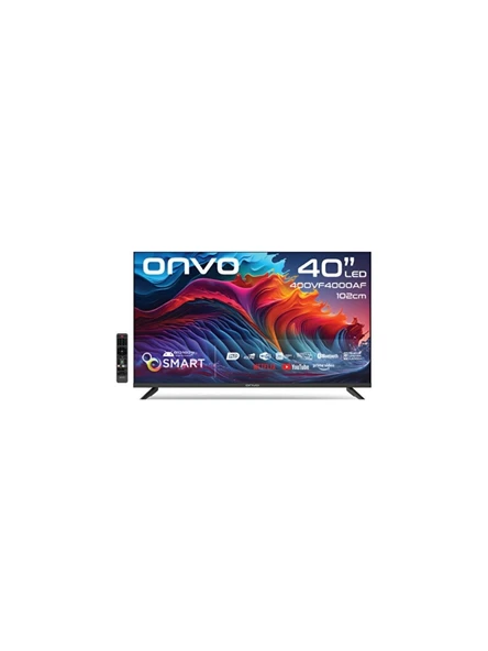 Onvo 40OVF4000AF 40" FHD Frameless Android 13 Smart LED TV