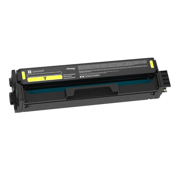 Lexmark C3224-C3250Y0 Sarı Orijinal Toner - Resim 2