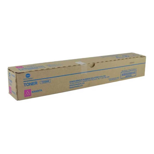 Konica Minolta TN-328M-AAV8350 Kırmızı Orijinal Toner - Resim 2