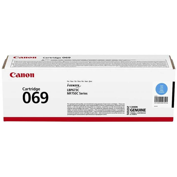 Canon CRG-069-5093C002 Mavi Orijinal Toner ürün görseli