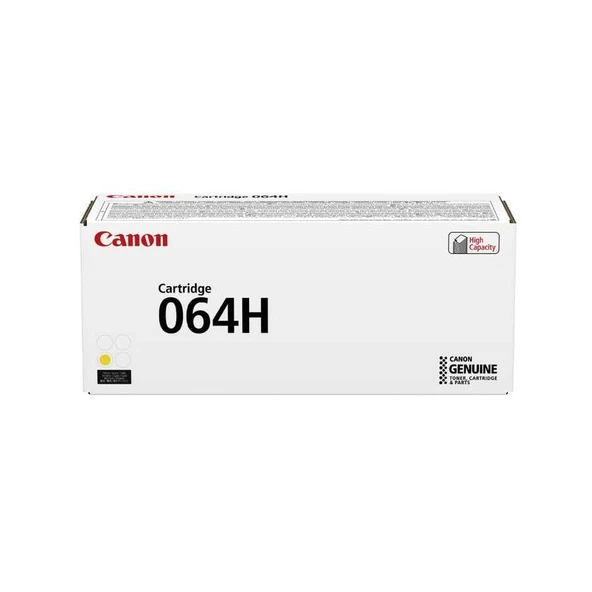 Canon CRG-064H-4932C001 Sarı Yüksek Kapasiteli Orijinal Toner - Resim 2