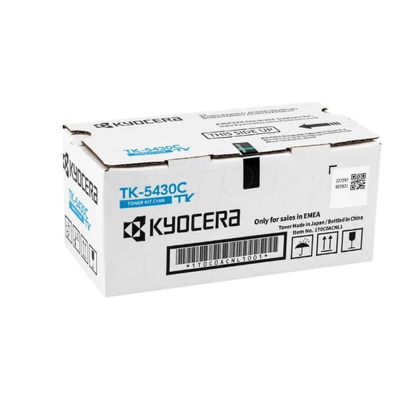 Kyocera TK-5430C 1T0C0ACNL1 Mavi Orijinal Standart Kapasiteli Toner - Resim 2