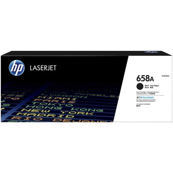 Hp 658A-W2000A Siyah Orijinal Toner ürün görseli