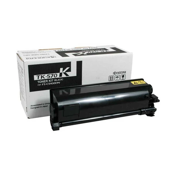 Kyocera TK-570-1T02HG0EU0 Siyah Orijinal Toner - Resim 2