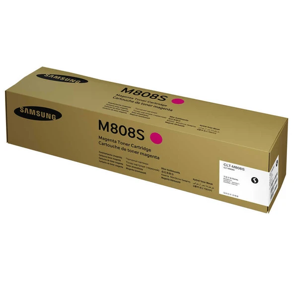 Samsung CLT-M808S-Hp SS642A Kırmızı Orijinal Toner - Resim 2