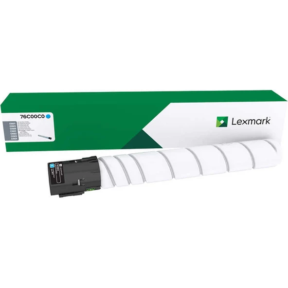 Lexmark CS921-76C00C0 Mavi Orijinal Toner - Resim 2