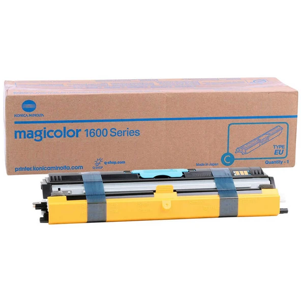 Konica Minolta MagiColor 1600W-A0V30GH Mavi Orijinal Toner - Resim 2