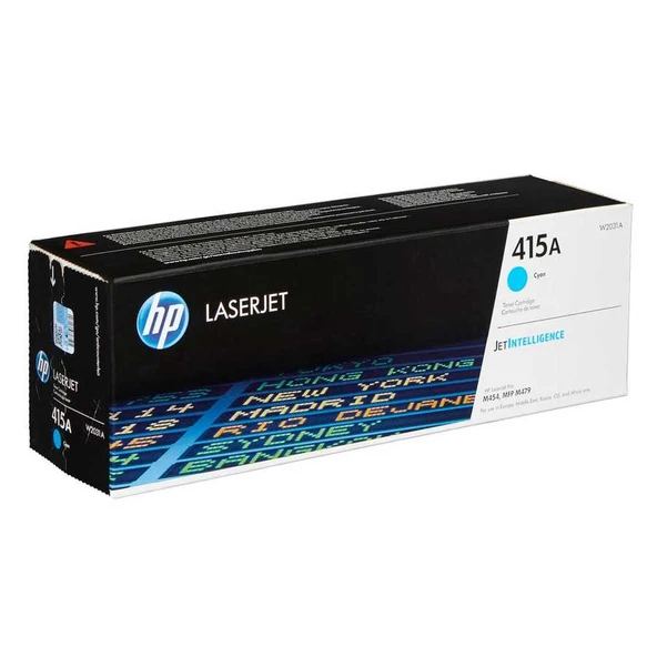 Hp 415A-W2031A Mavi Orijinal Toner ürün görseli