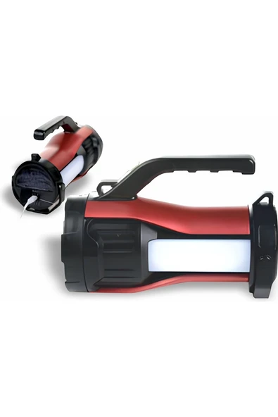 Hs 4021 Güneş Enerjili El Feneri 60 Watt - 1