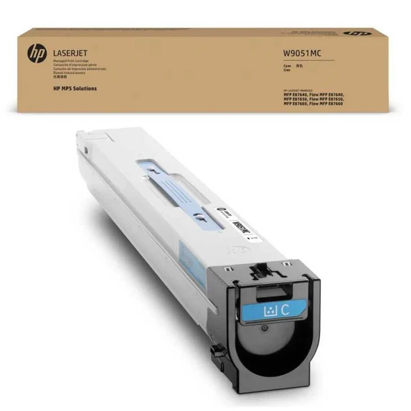 Hp W9051MC-E87640DN Mavi Orijinal Toner ürün görseli