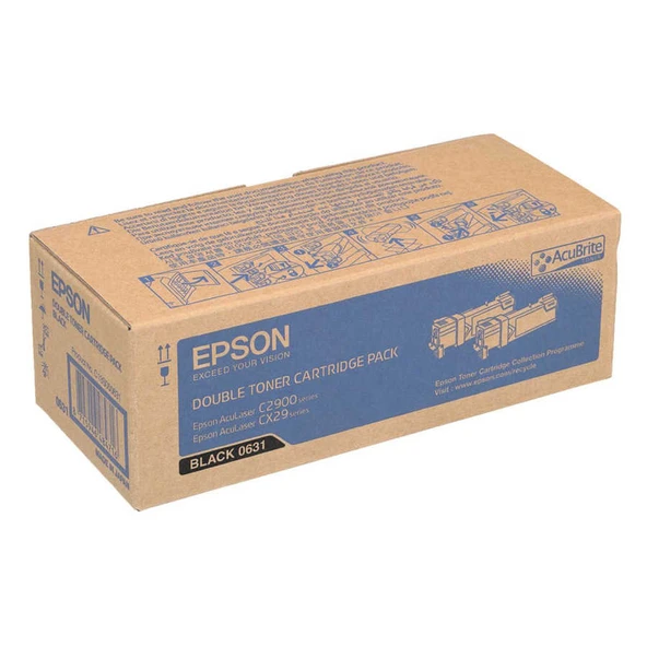Epson CX-29-C13S050631 Siyah Orijinal Toner İkili ürün görseli 1