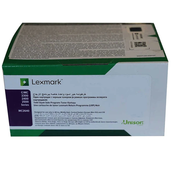 Lexmark C2425-C245XC0 Mavi Orijinal Toner Ekstra Yüksek Kapasiteli ürün görseli